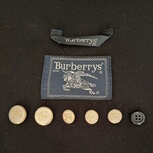 Genuine Burberrys Jacket Brass Buttons